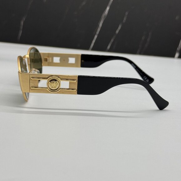 NEW VERSACE VE2264 1002/30 SUNGLASSES MOD 2264 GOLD UNISEX VERSACE VE2264 100230 main image 4